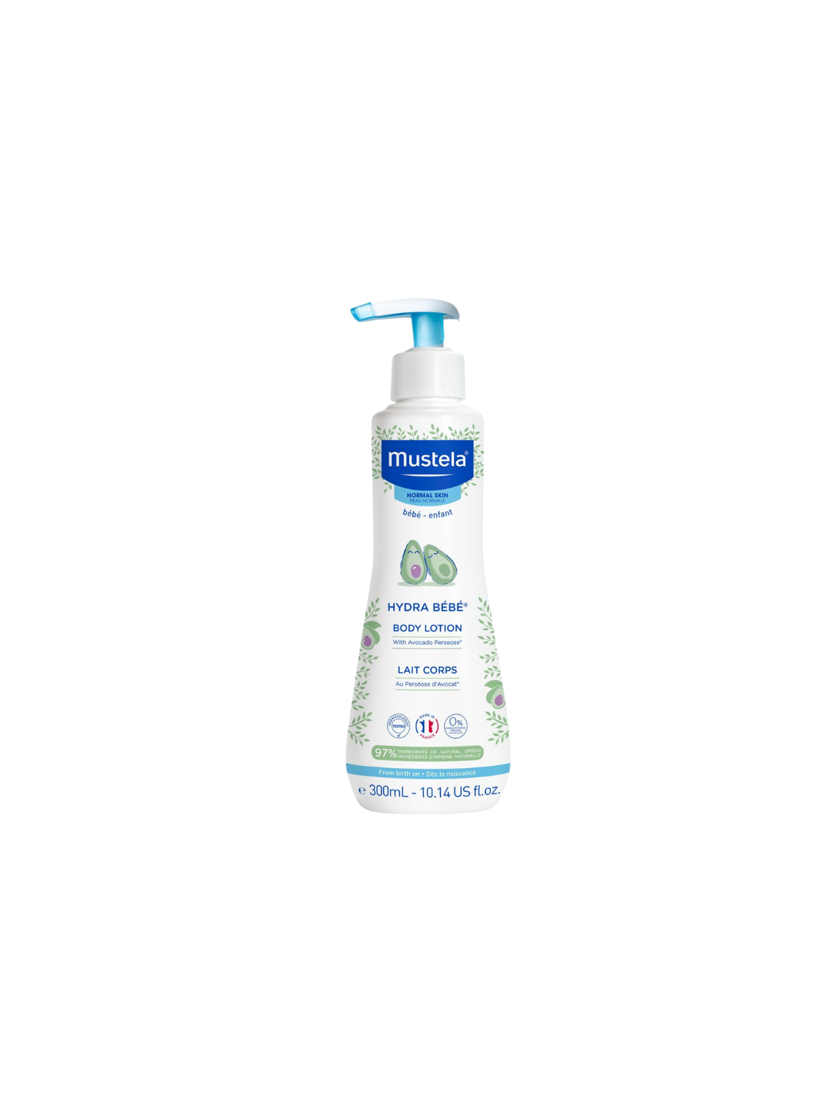 Mustela hydra bebe leche corporal