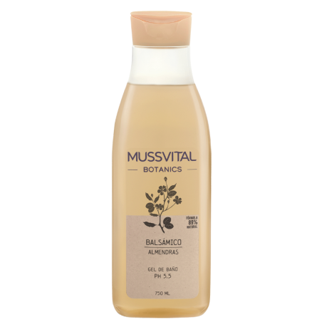 Mussvital gel de baño de almendras