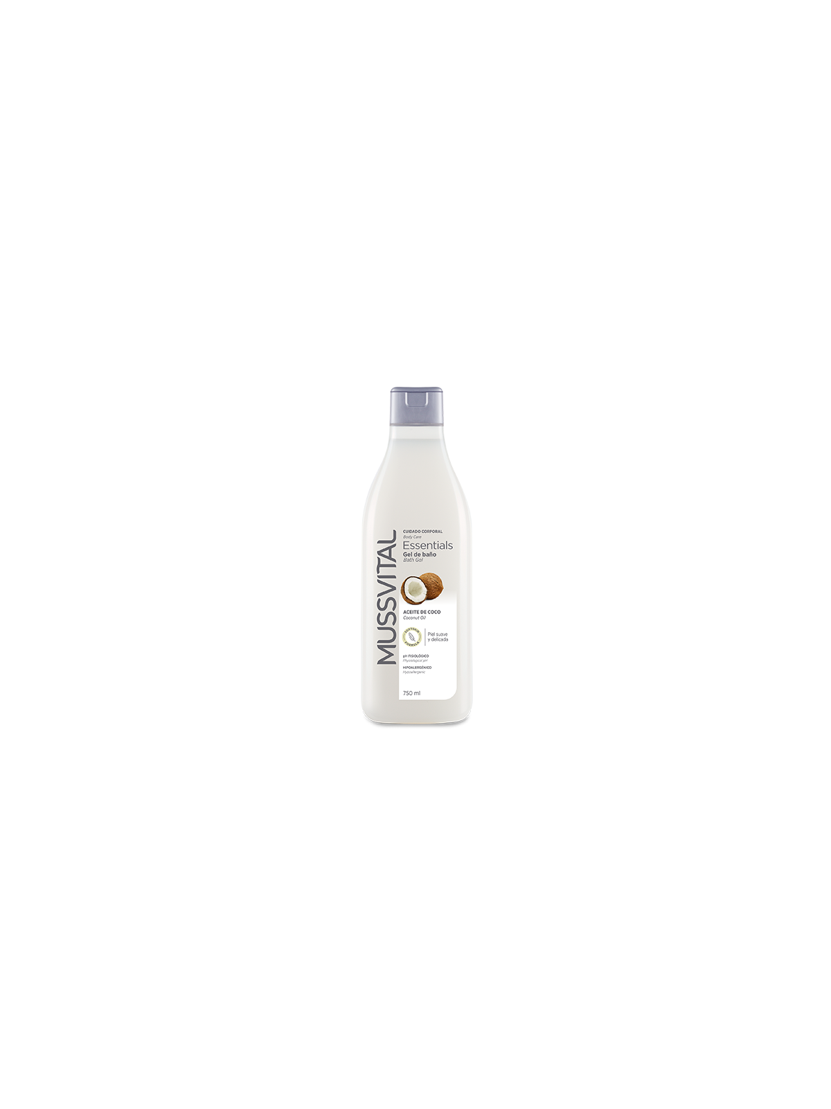 Mussvital gel leche de coco