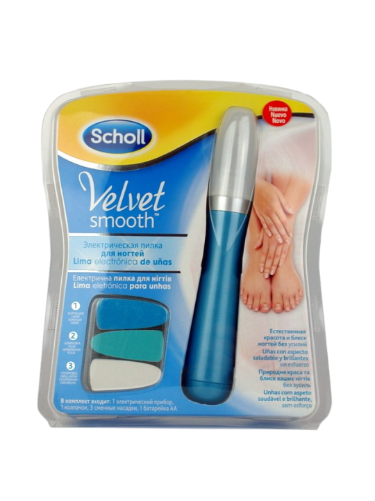 Dr scholl velvet smooth lima electronica uñas re