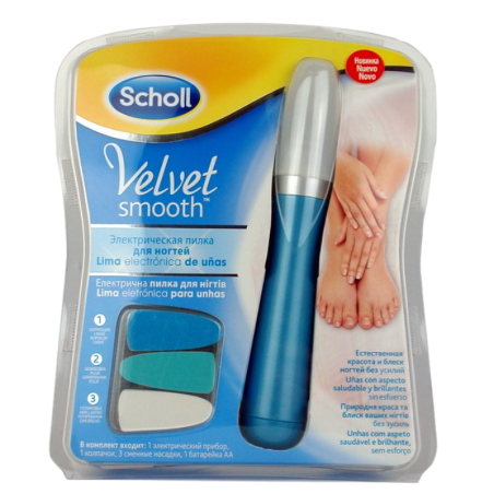 Dr scholl velvet smooth lima electronica uñas re