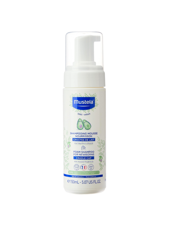 Mustela champú mousse recién nacido 150 ml