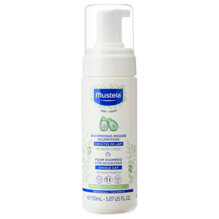 Mustela champú mousse recién nacido 150 ml