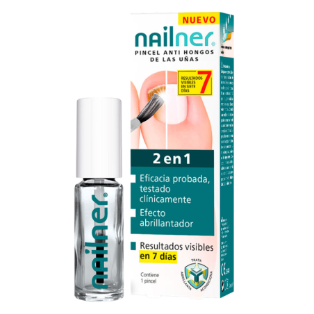 Nailner pincel 2 en 1