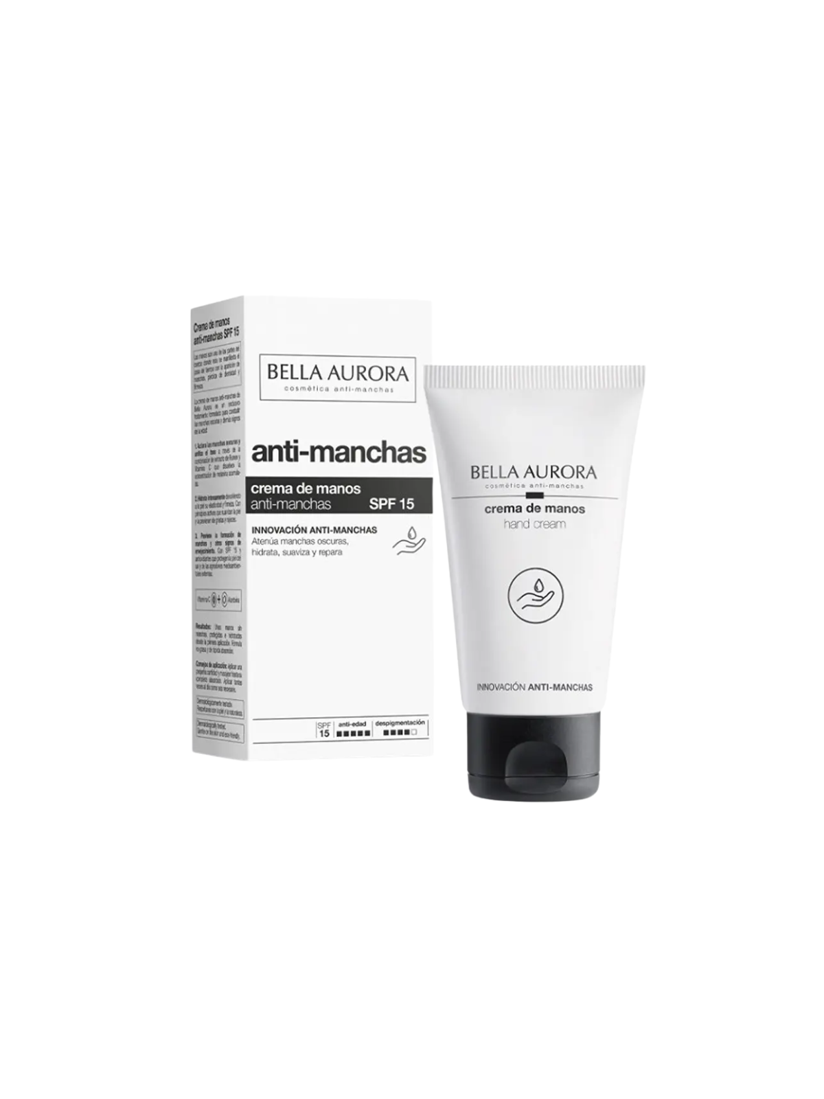 Bella aurora m7 crema manos antimanchas spf15