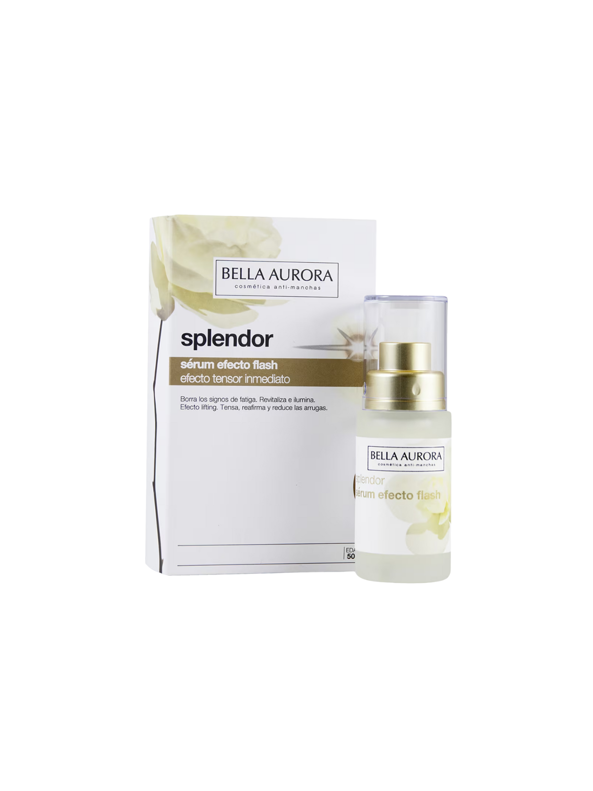 Bella aurora splendor serum efefto flash