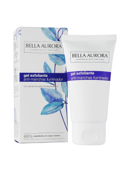 Bella aurora gel exfoliante aclarante 75 ml