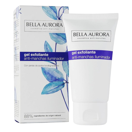 Bella aurora gel exfoliante aclarante 75 ml