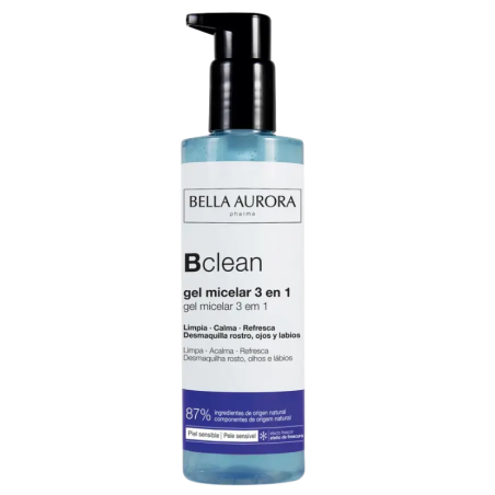 Bella aurora bclean gel micelar antimanchas piel
