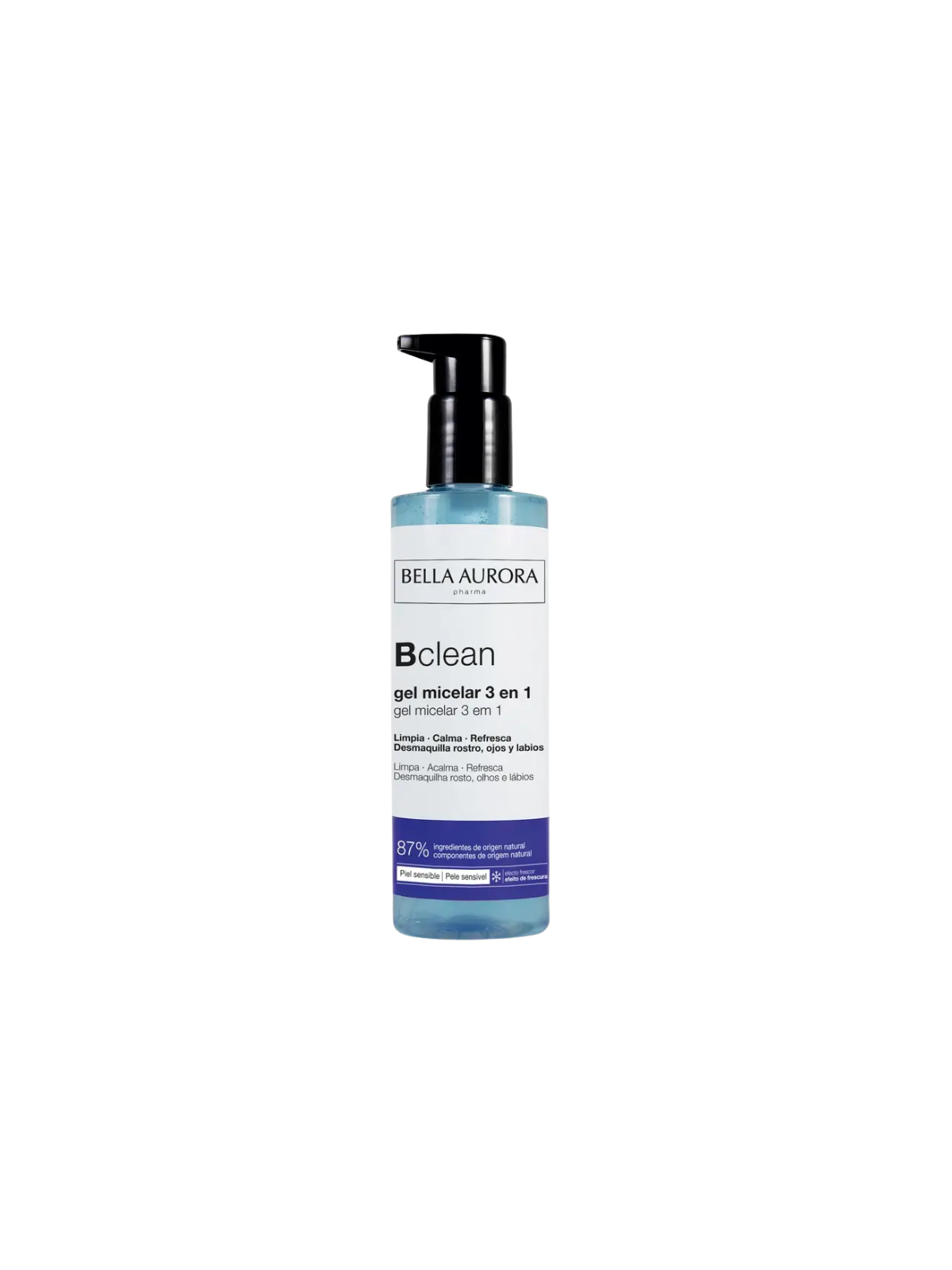 Bella aurora bclean gel micelar antimanchas piel