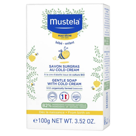 Mustela jabon pastilla 100g