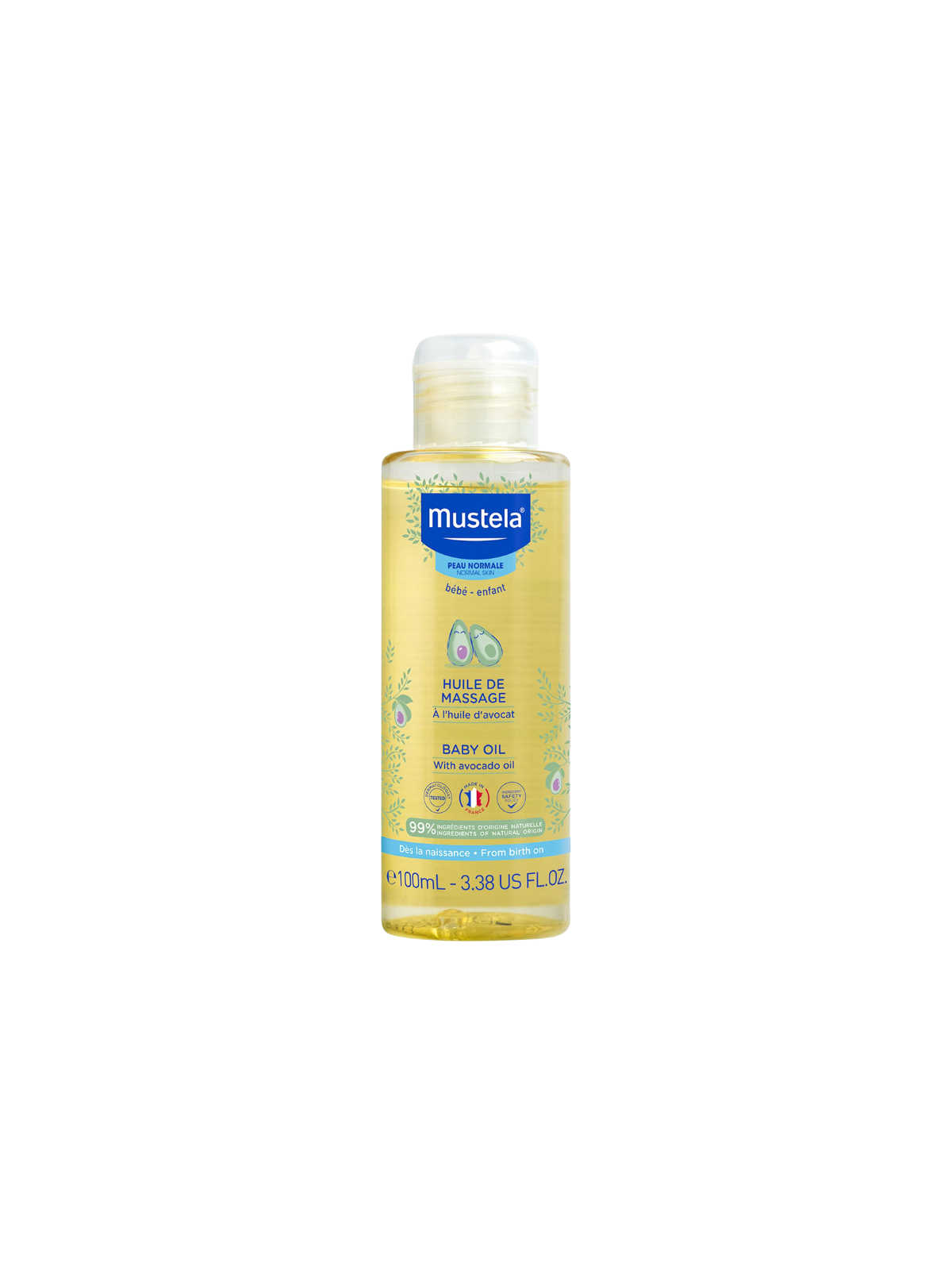 Mustela aceite de masaje 100 ml