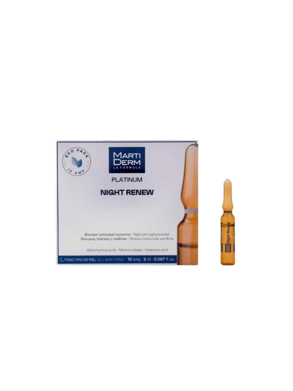 Martiderm night renew 10 amp