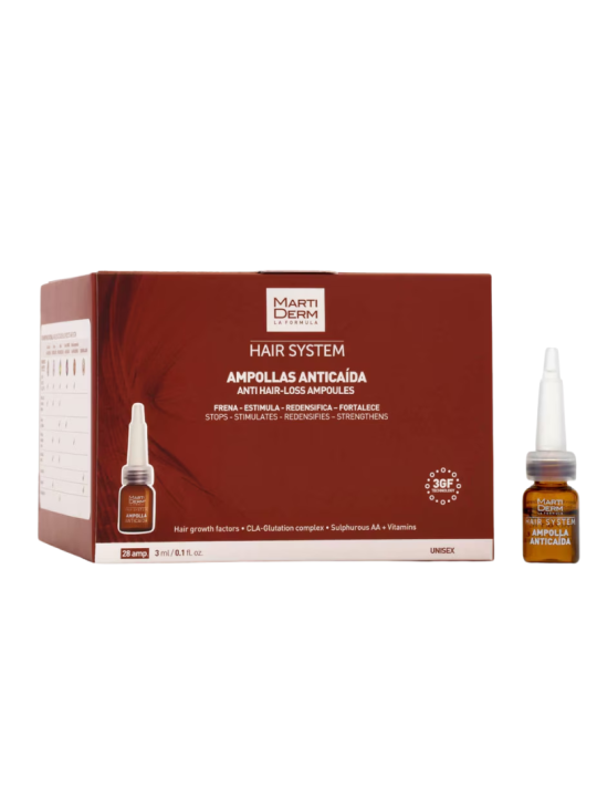 Martiderm ampollas anticaida 28 amp