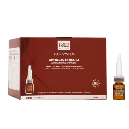 Martiderm ampollas anticaida 28 amp