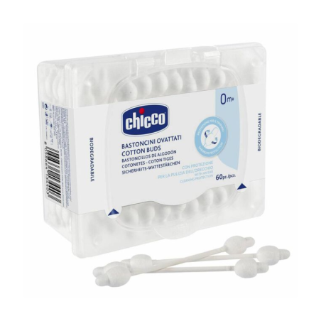 Chicco bastoncillos seguridad 60 uds
