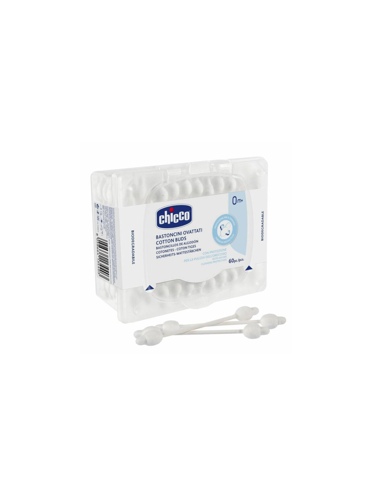 Chicco bastoncillos seguridad 60 uds