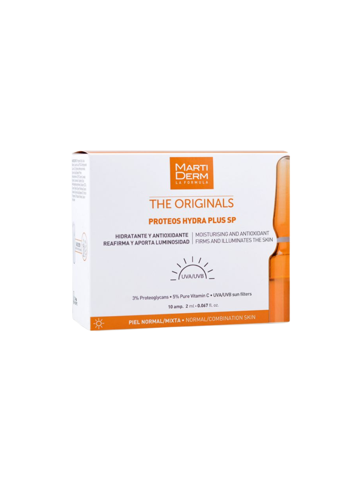 Martiderm proteoglicanos spf 10 amp