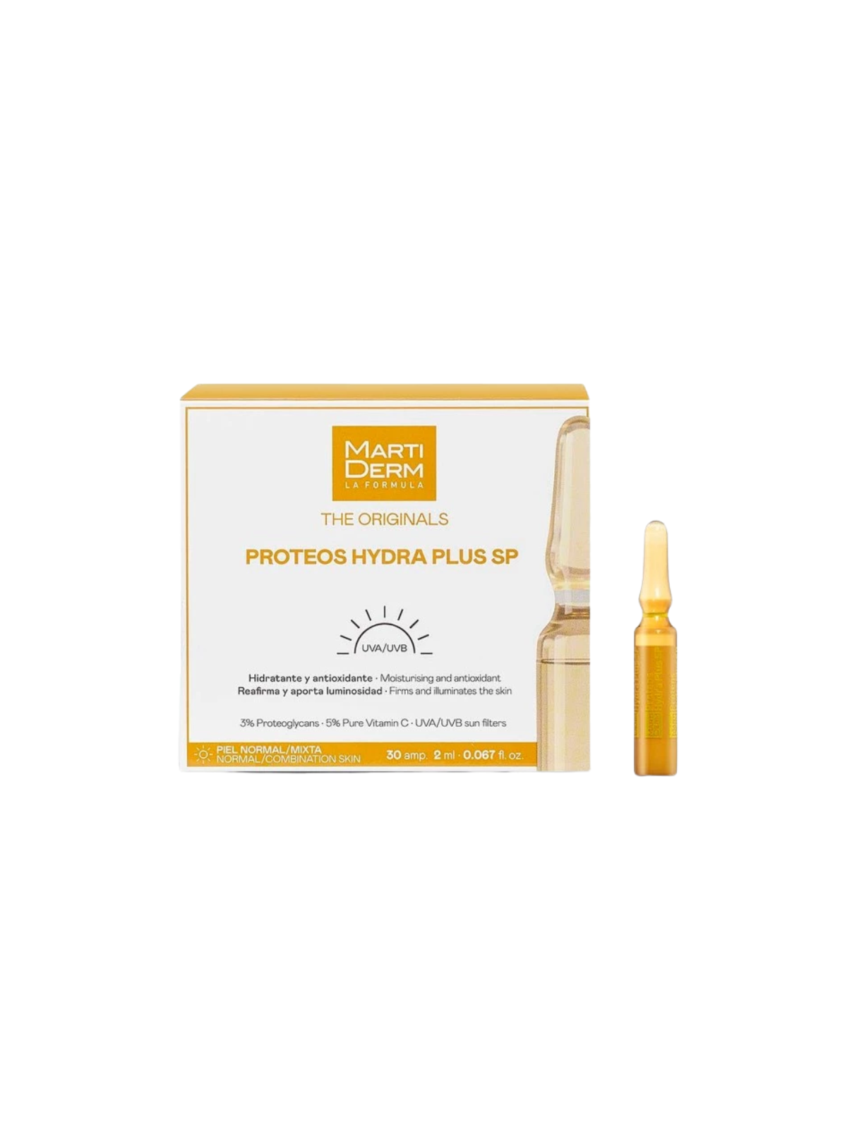 Martiderm proteoglicanos spf 30 amp