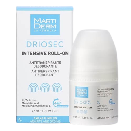 Driosec antitranspirante axilas e ingles martiderm