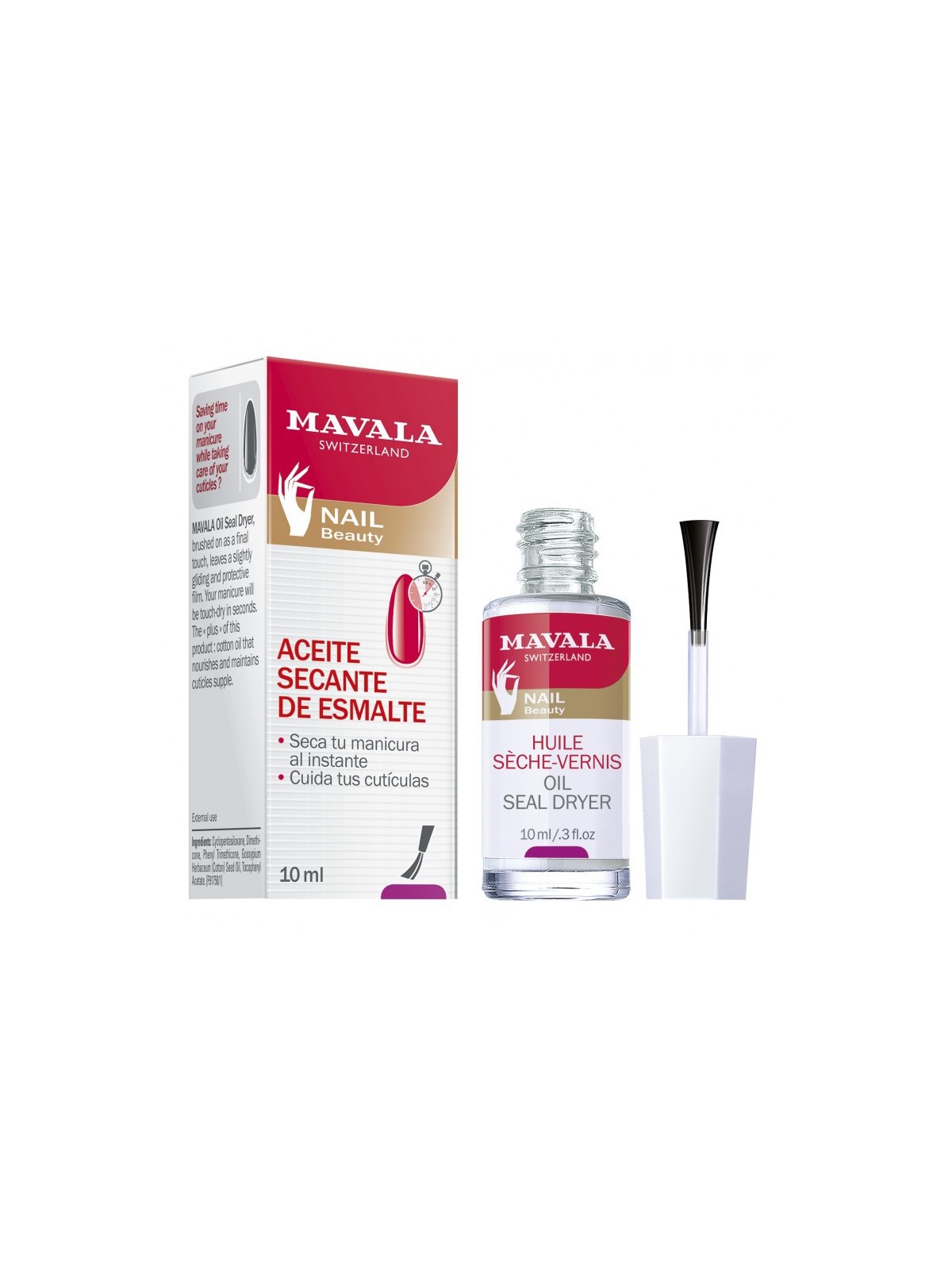 Mavala aceite secante cuida cuticulas