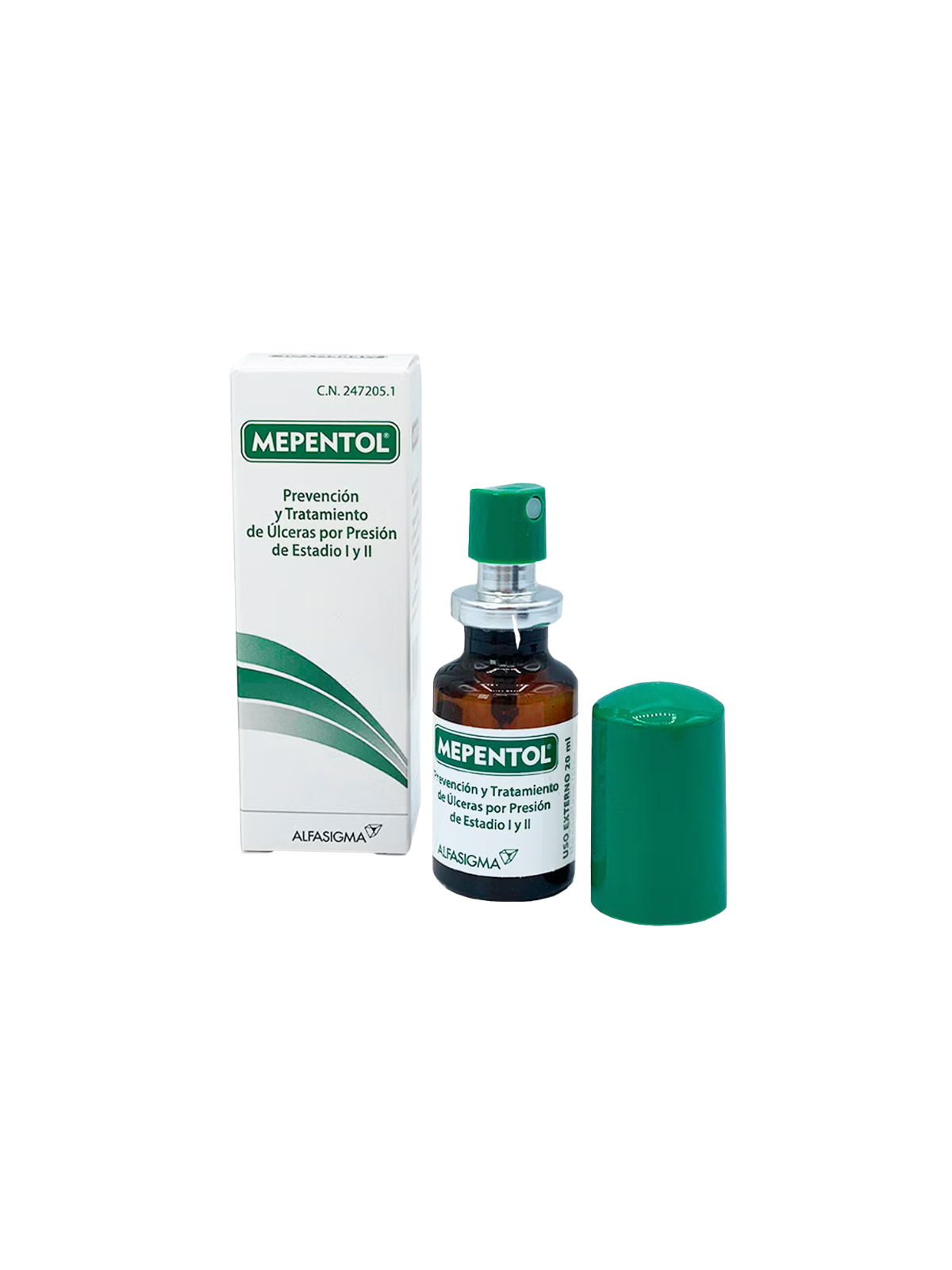 Mepentol pulverizador 20ml