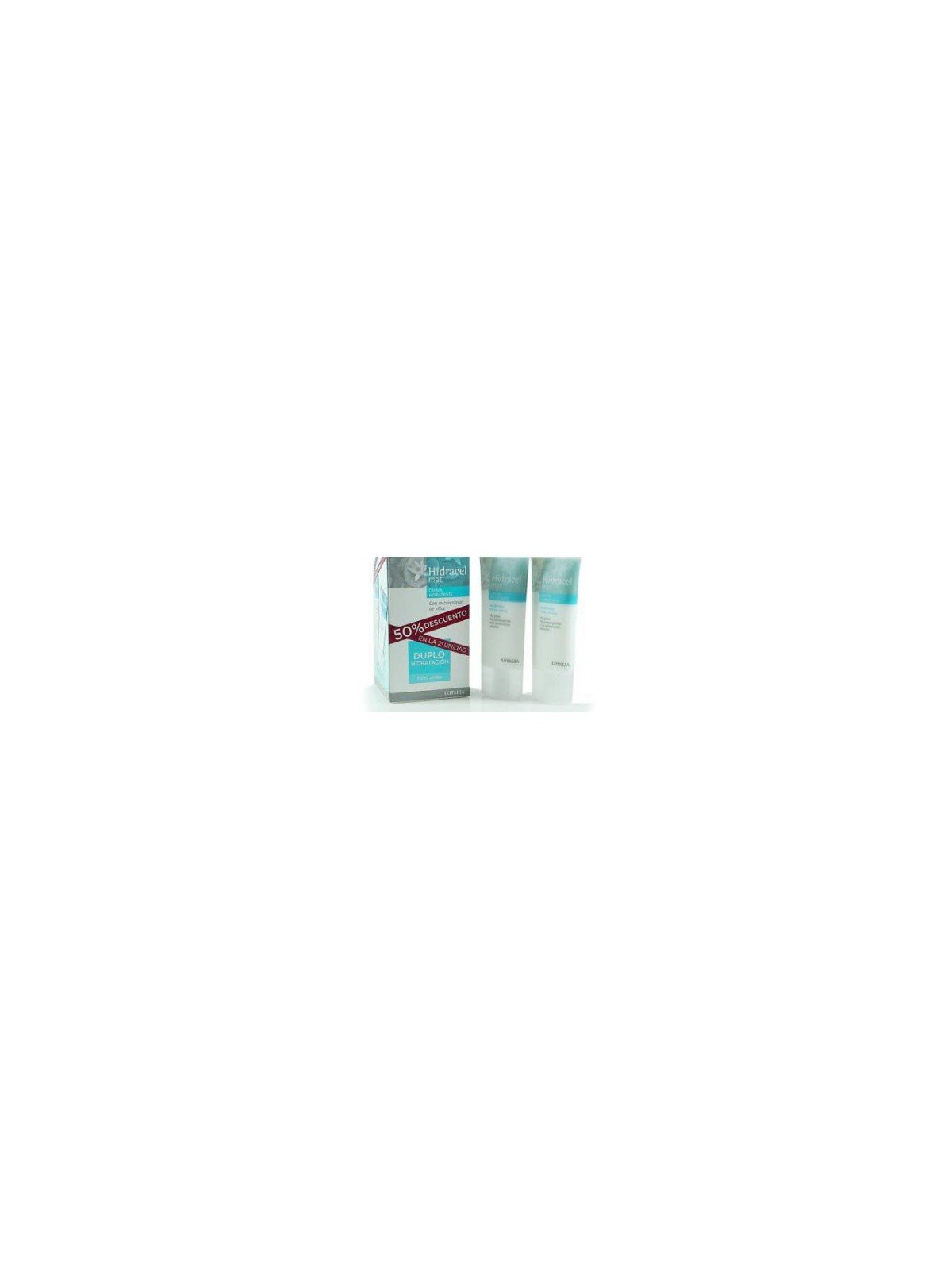 Lotalia hidracel mat crema hidratante duplo 2ª ud al 50%