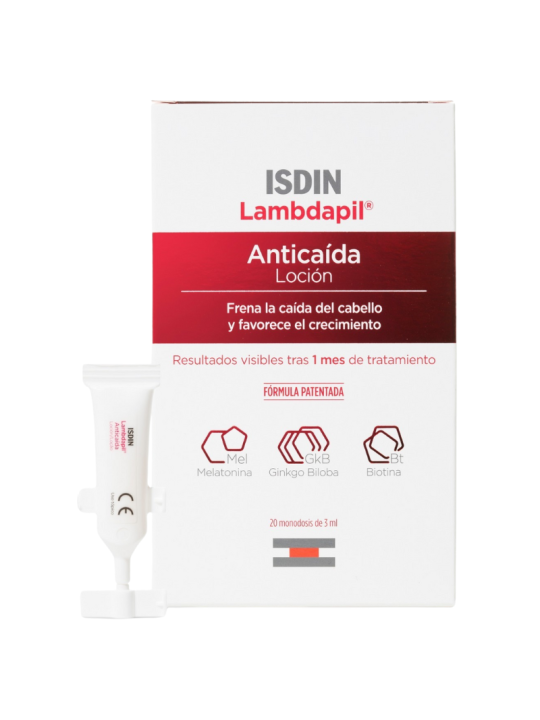 Isdin Lambdapil Anticaída loción 20 monodosis