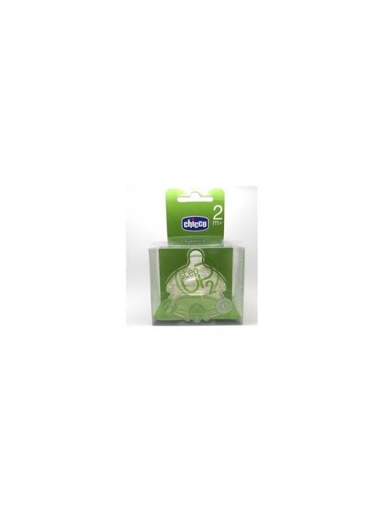Chicco tetina silicona step up 3 b ancha flujo r
