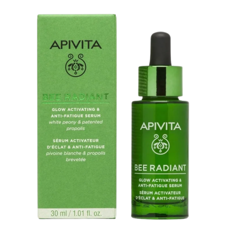 Apivita bee radiant serum iluminador defensa antiedad