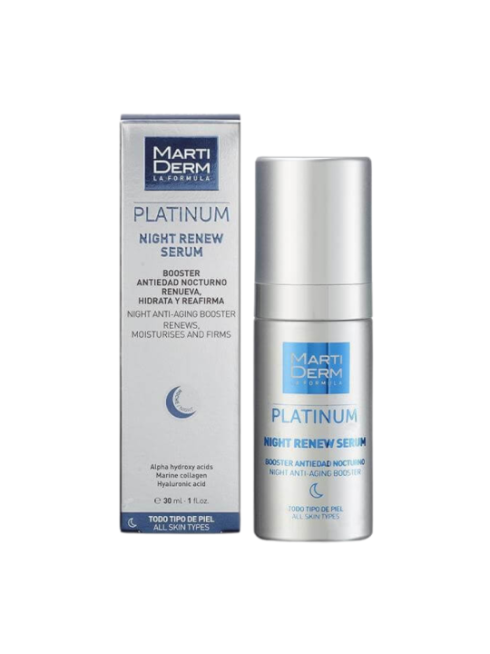 Martiderm night renew serum
