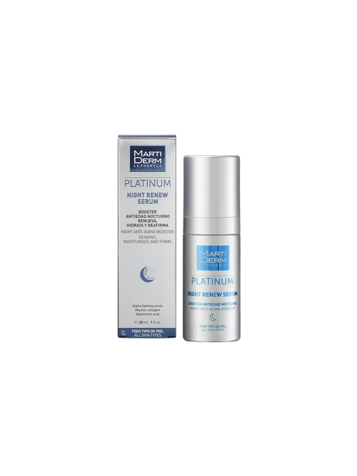 Martiderm night renew serum