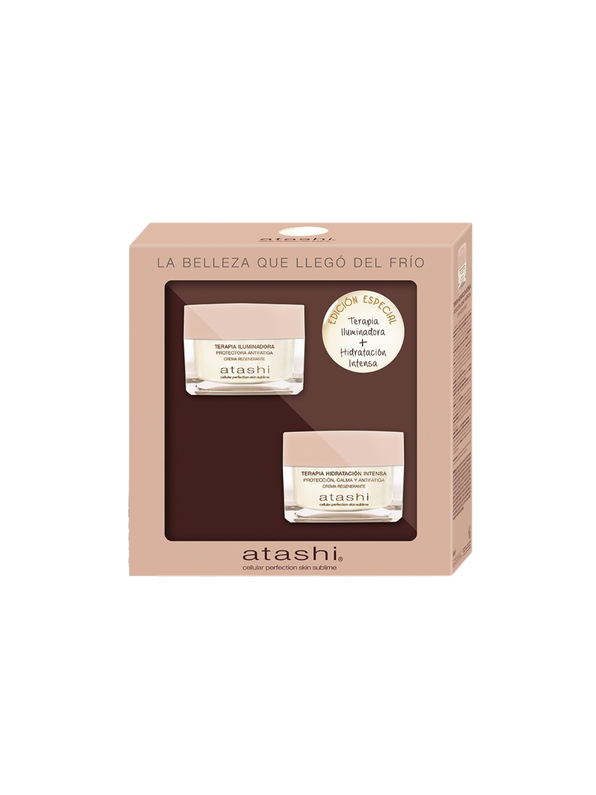 Atashi cofre terapia iluminadora + hidratación intensa