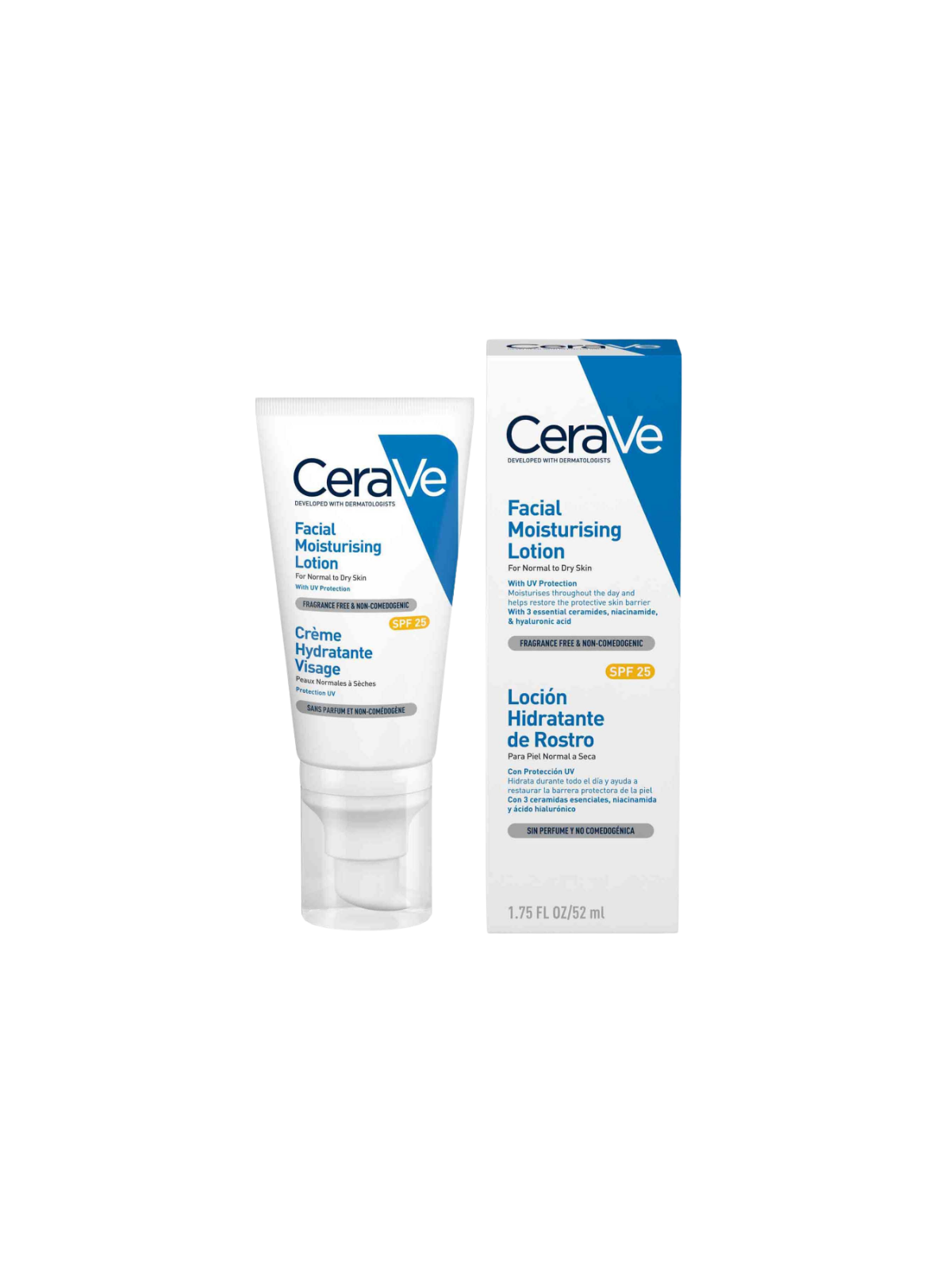 Cerave locion hidratante facial SPF25