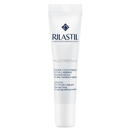 Rilastil multirepair crema contorno ojos labios 15 ml