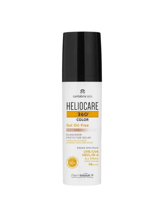 Heliocare 360º gel oil-free color beige spf 50