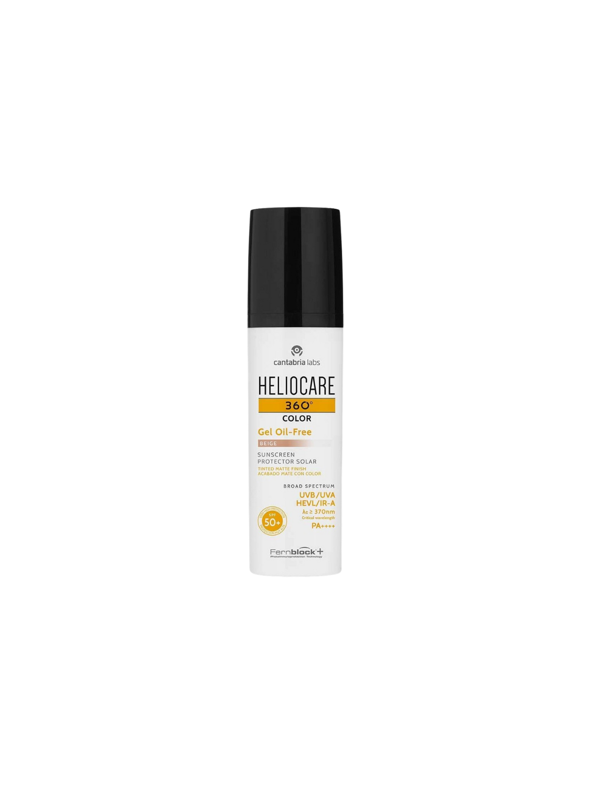 Heliocare 360º gel oil-free color beige spf 50