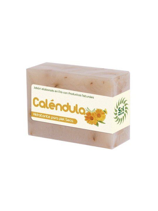 Sol natural jabon pastilla calendula