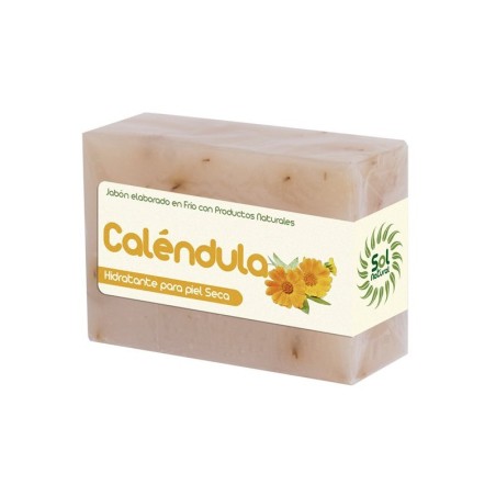Sol natural jabon pastilla calendula