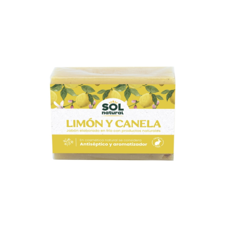 Sol natural jabon pastilla limon y canela