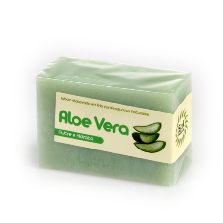 Sol natural jabon pastilla aloe vera