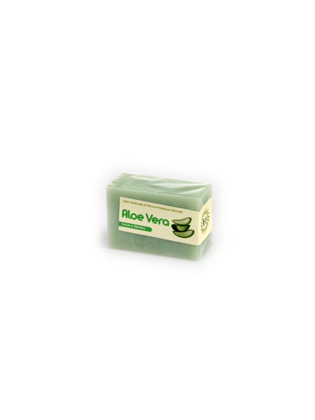 Sol natural jabon pastilla aloe vera