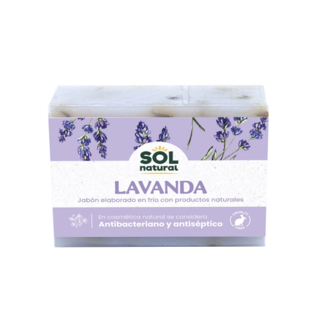 Sol natural jabon pastilla lavanda