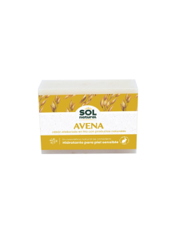 Sol natural jabon pastilla avena