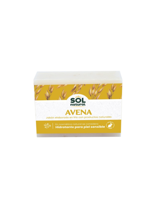 Sol natural jabon pastilla avena