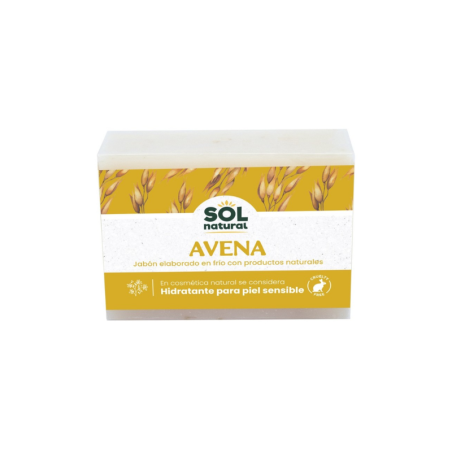 Sol natural jabon pastilla avena