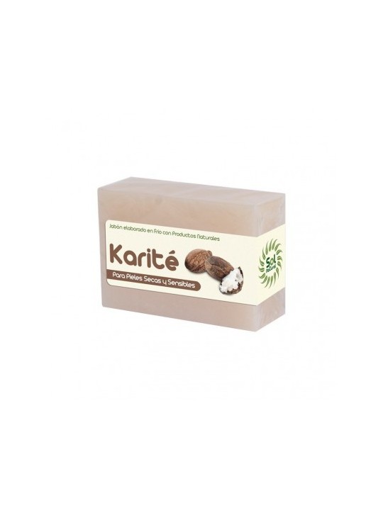 Sol natural jabon pastilla karite