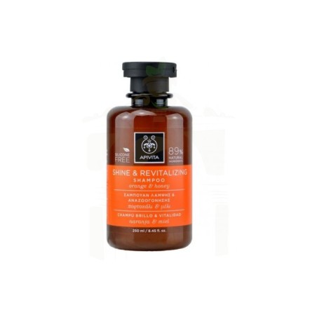 Apivita champu brillo y vitalidad citricos miel 250ml
