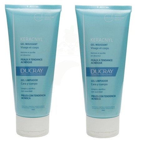 Ducray keracnyl pack gel  200 ml
