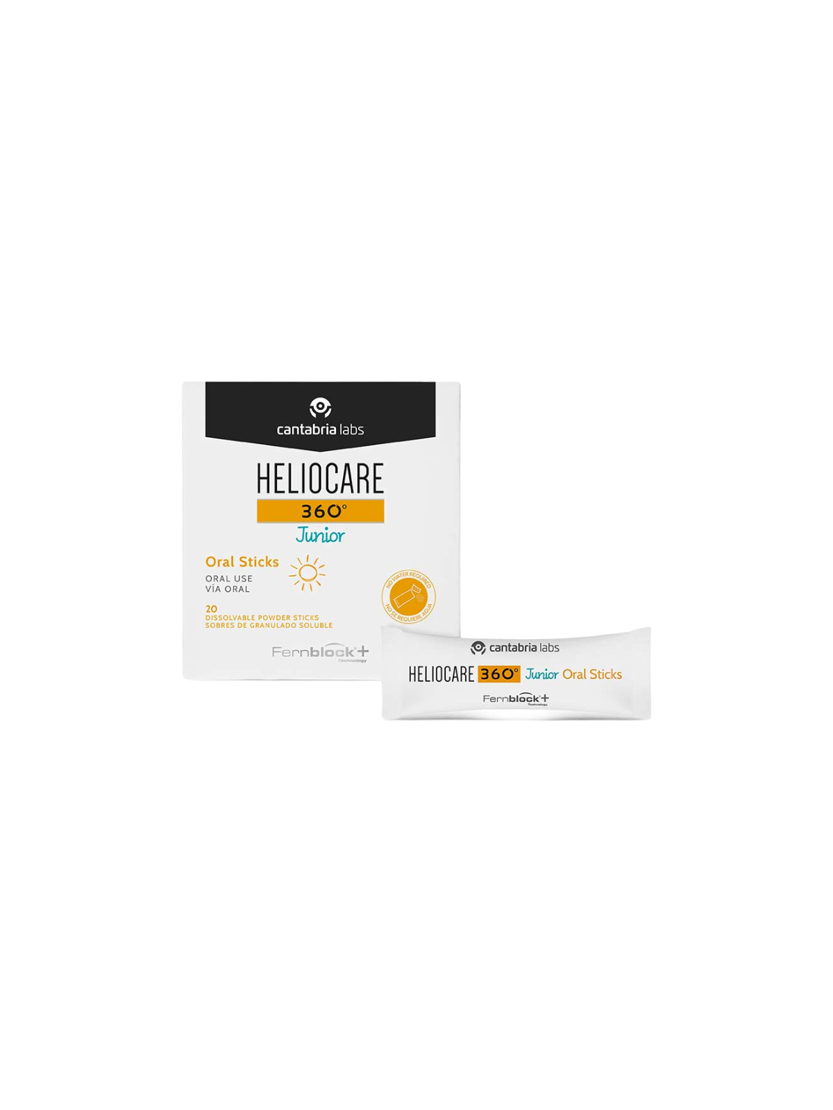 Heliocare 360º junior oral sticks